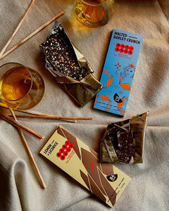 Antidote Chocolate BOX OF 12 QUEEN B: Malted Barley Crunch