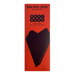 Antidote Chocolate TONA: RAW 100% CACAO + NIBS