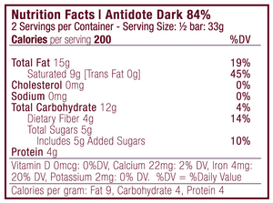 Antidote Chocolate PANAKEIA: LAVENDER + RED SALT 84%